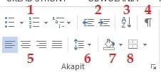 Obrazek przedstawiający Ustawienia akapitu w Wordzie